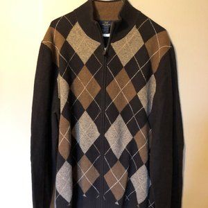 Brooks Brothers 346 Lambswool Argyle Sweater